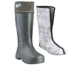 Сапоги 150-04-1Н Север ЭВА с надставкой и 1-сл чулком из НТП рабочие