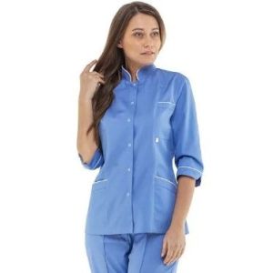 Куртка МЕД200 Ванда серо-голубой 44-46/170-176