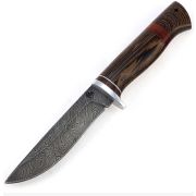 Нож Дельфин дамаск кож