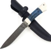 Нож Охотник-2 дамаск стаб дер