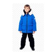 Куртка пуховая д/мальчика Hype 9305 синий Bask