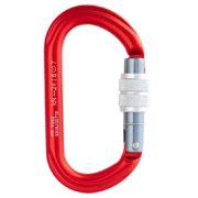 Карабин vnt 1042 Овал  с муфтой красный Венто