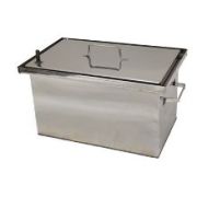 Коптильня 0,5х0,3х0,3м. нерж. сталь 1,5мм. Кукмора