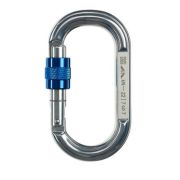 Карабин ver 0220 овал дюраль с муфта Вертикаль