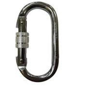 Карабин овал стальной 0208 Вертикаль