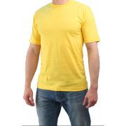 Футболка ФУТ 501 желтая M