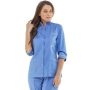 Куртка МЕД200 Ванда серо-голубой 56-58/170-176