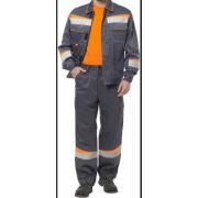 Костюм КОС523 Комфорт 1 серый/оранжевый 48-50/182-188 Эксперт