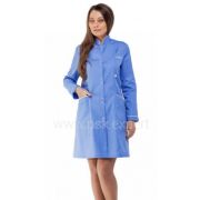 Халат МЕД201 Ванда серо-голубой 44-46/170-176