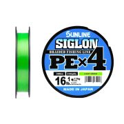 Шнур SUNLINE PE X4 300m Dark Green #1 16LB SIGLON