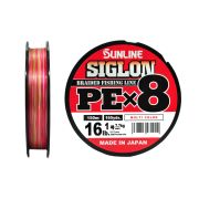 Шнур SUNLINE PE X8 150m Multi Color #1 16LB SIGLON