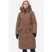 Куртка жен зим HATANGA V4 9545 шоколад. пух Bask