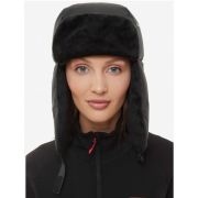 ШАПКА-УШАНКА ПУХ LORIS ЧЕРНЫЙ 56, шт